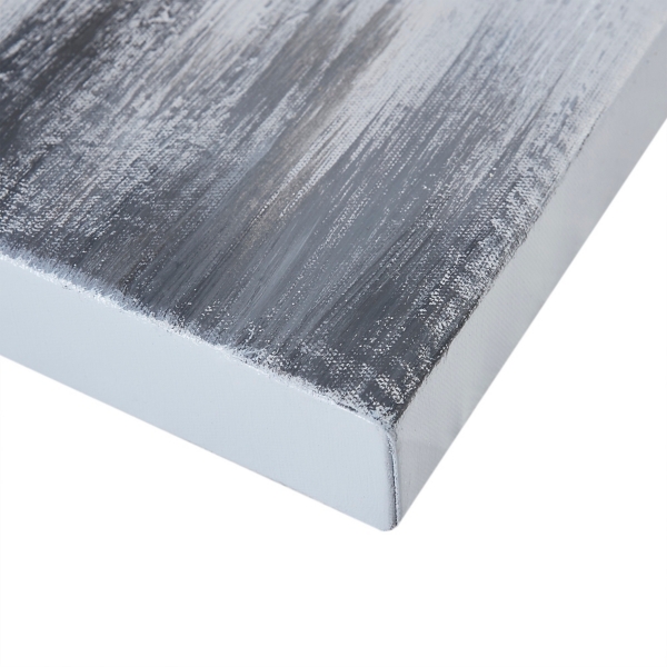 Gray Black Rock Stone Canvas Art Prints, Set of 3