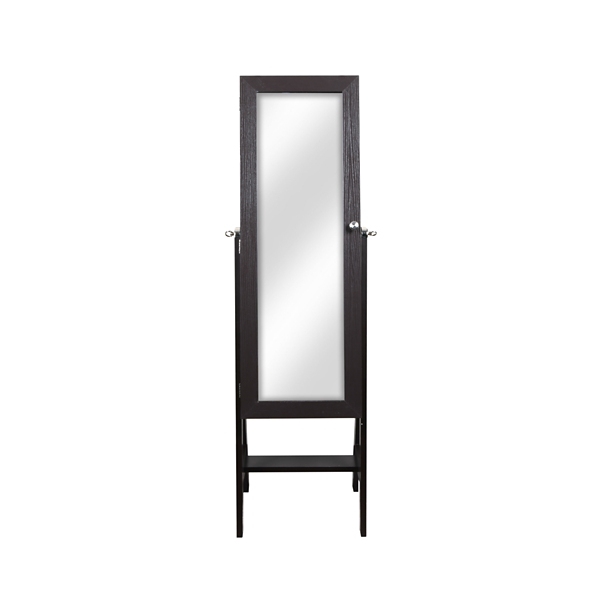 Espresso Wood Mirror Armoire Kirklands Home