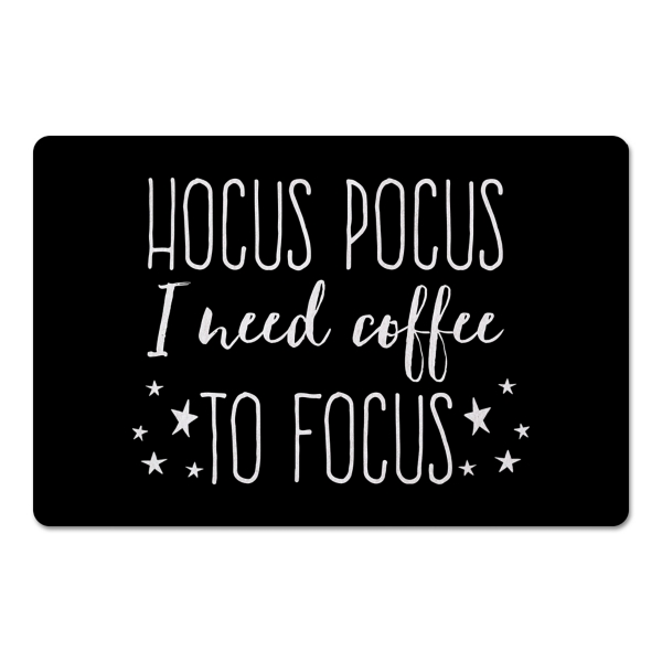 Hocus Pocus Coffee Halloween Doormat Kirklands Home