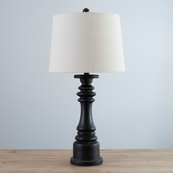 Matthews Black Baluster Table Lamp | Kirklands Home