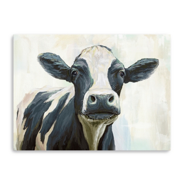 Curious Cow Giclee Canvas Art Print, 48x36 in. | Kirklands Home