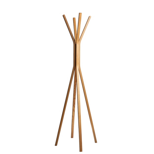 Natural Wooden Tripod Leg Coat Rack Kirklands Home