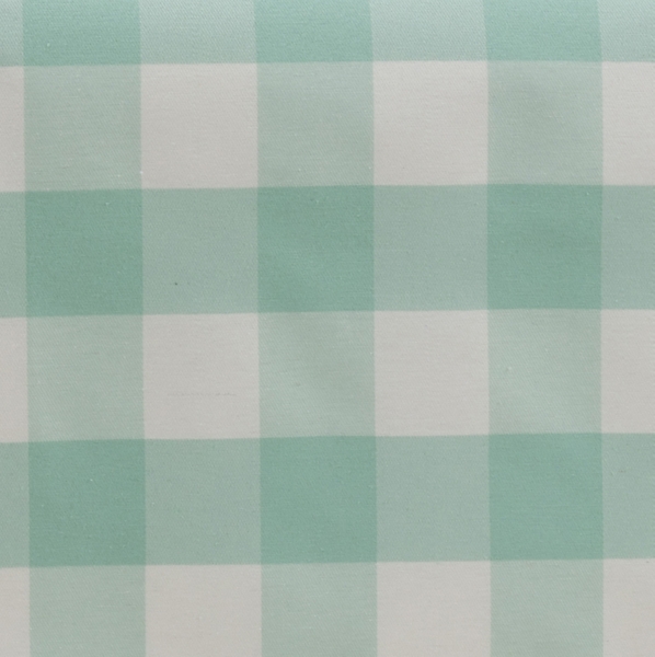Green and White Buffalo Plaid Napkins, Set of 4