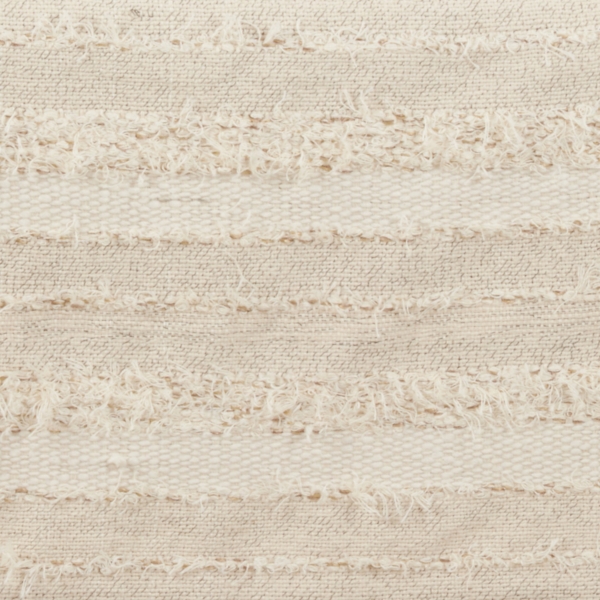 Ivory and Sand Textured Stripe Table Runner