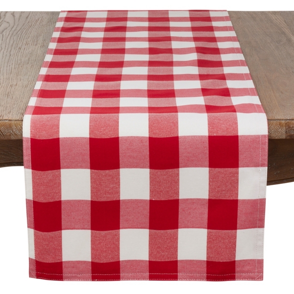 Red Buffalo Plaid Table Runner Kirklands Home