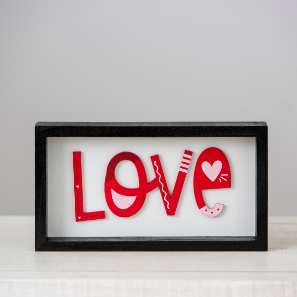Love Block Tabletop Sign Kirklands Home