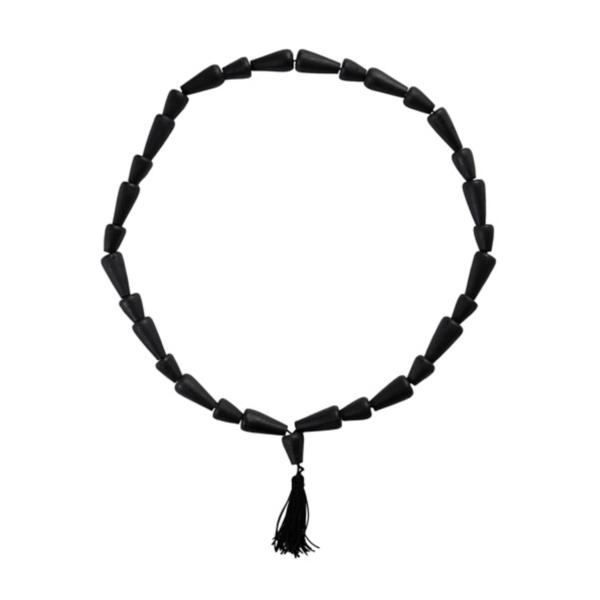 Black Teardrop Wooden Beaded Garland Kirklands Home