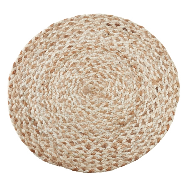Natural Woven Jute Placemats, Set of 4