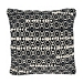 Black Dual-Tone Moroccan Cotton Pillow