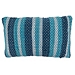 Blue Striped Chindi Lumbar Pillow