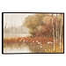 Autumn Midst Framed Giclee Canvas Art Print