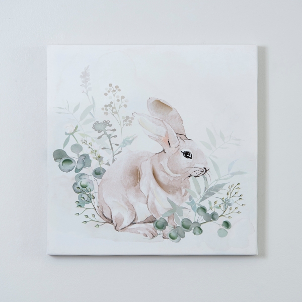 bunny canvas print