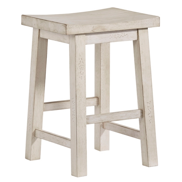 Antique Cream Wooden Counter Stool Kirklands Home