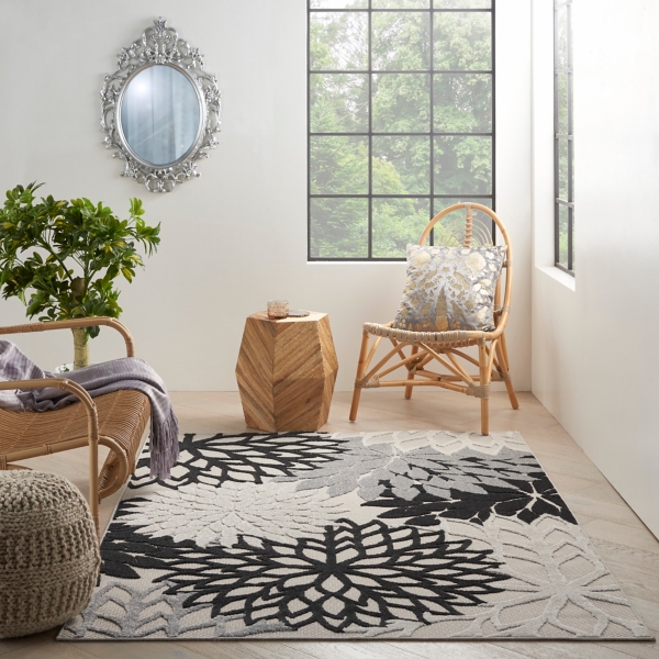 Floral Outdoor Area Rug
