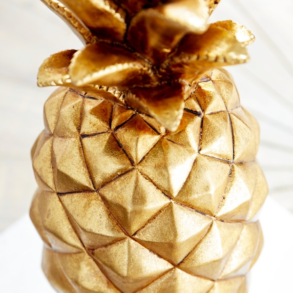 Gold Pineapple Statue