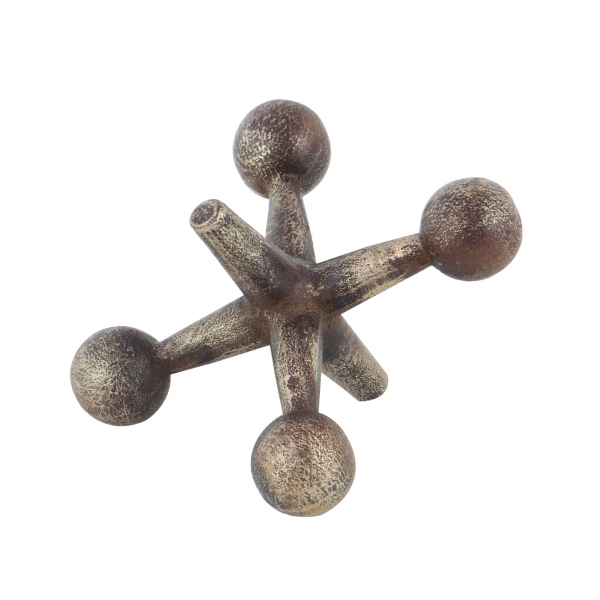 Bronze Antique Jacks 3-pc. Figurine Set