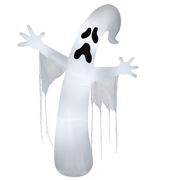 White Giant Ghost Halloween Inflatable | Kirklands Home