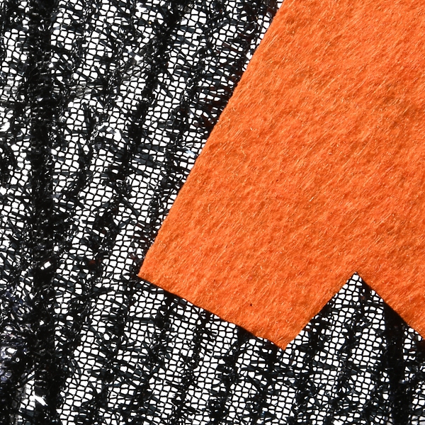 Pre-Lit Black Pumpkin Faces 3-pc. Yard Stakes