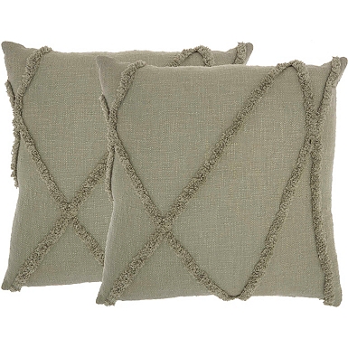 Sage green clearance lumbar pillow