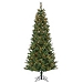 7.5 ft. Lit Baxter Pine Needle Mix Christmas Tree