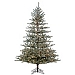 7 ft. Lit Flocked Scotch Pine Christmas Tree