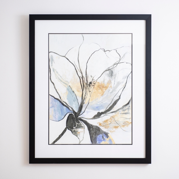 Flower Sketch I Framed Art Print