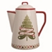Quilted Motif Christmas Tree Pitcher