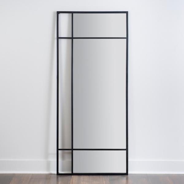 Black Lines Full Length Mirror Kirklands Home