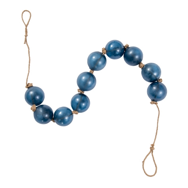 Aegean Frosted Bead Garland, 36 in. | Kirklands Home