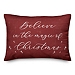 Red Magic of Christmas Accent Pillow