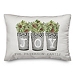 Personalized Joy Pinecone Bucket Pillow