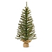 Burlap Pinecone Mini Christmas Trees, Set of 2