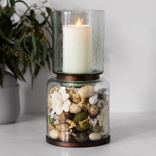 Decorative Glass Potpourri Holders Shelly Lighting