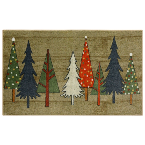 Festive Forest Christmas Accent Rug Kirklands Home