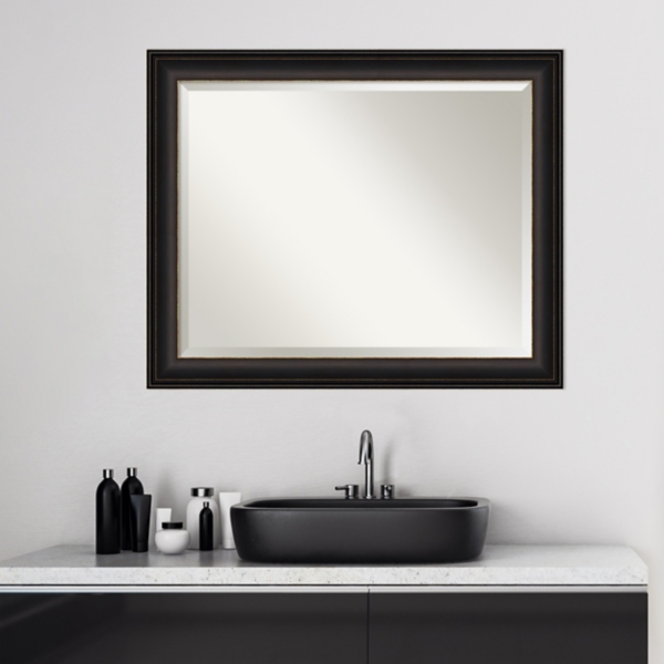 Espresso Bronze Frame Beveled Mirror Kirklands Home