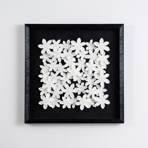 Rice Paper Flowers Shadowbox Wall Plaque | Kirklands Home