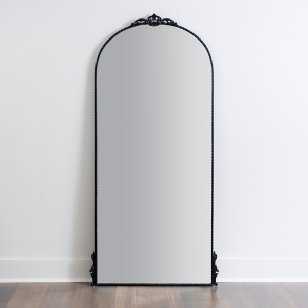 Black deals arch mirror