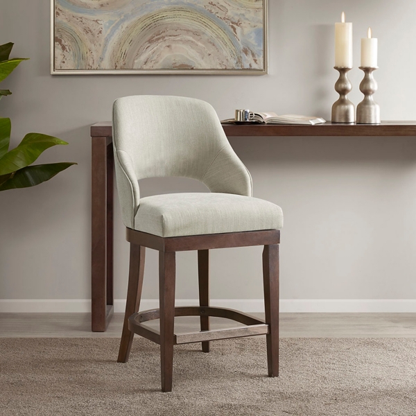 Cream and discount wood bar stools