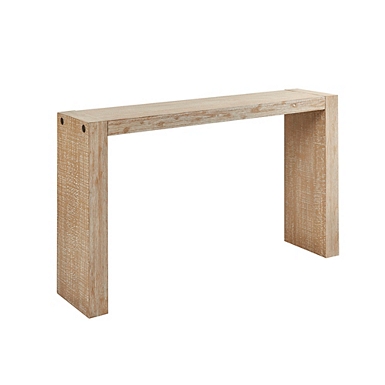 Honey Acacia Rustic Console Table