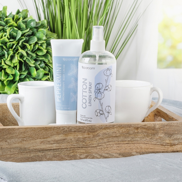 Peppermint and Cotton Fragrance 3-pc. Gift Set