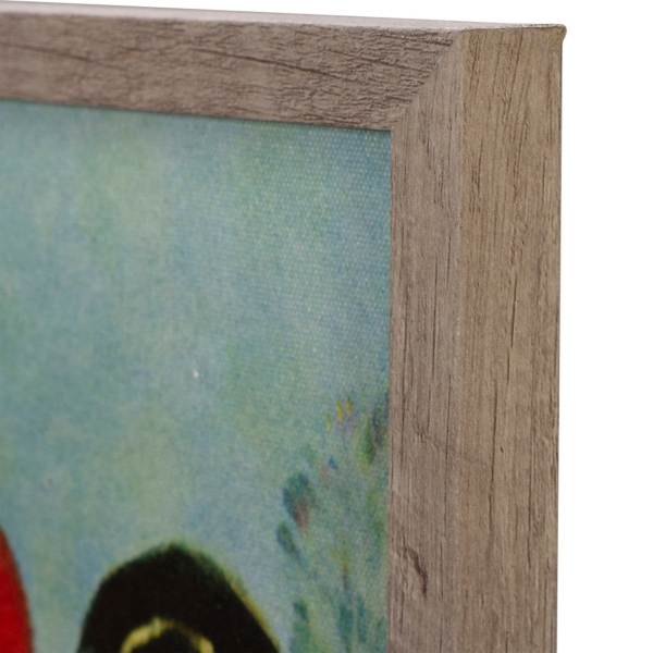 Rockwell Couple Ice Skating LED Canvas Art Print