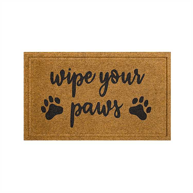 Pet Mat Rubber Wipe Your Paws 18"x30" 
