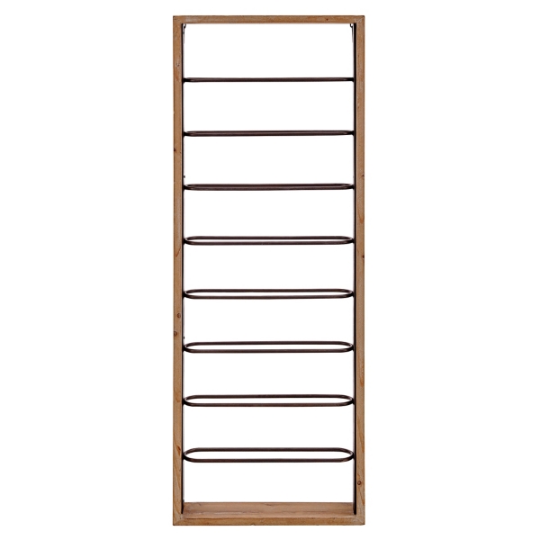 Natural Wood Ladder Frame Wine Rack Kirklands Home