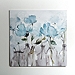 Blue Florals in Vase Canvas Art Print