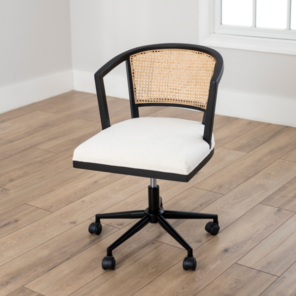 Wicker best sale desk chairs