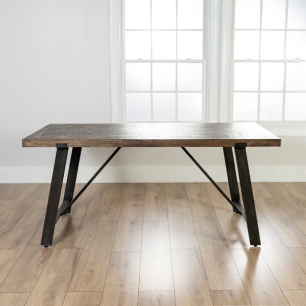 Ivan Wood And Metal Dining Table | Kirklands Home