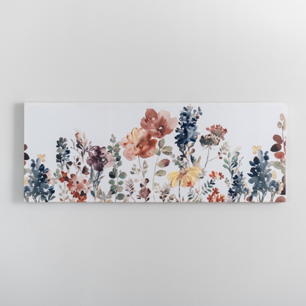 Wildflower Blooms Canvas Art Print