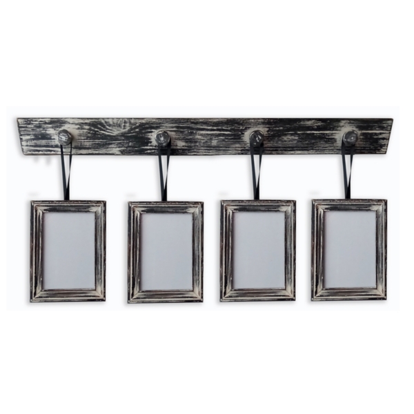 Black Wood Panel 4Opening Collage Frame Kirklands Home