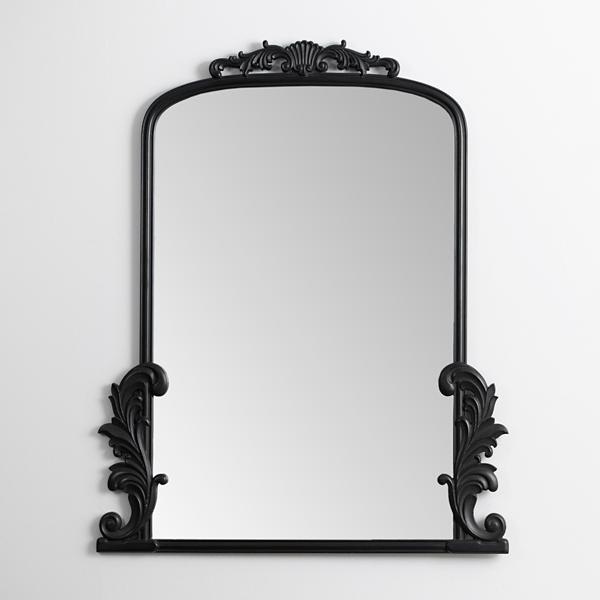 Black Ornate Scroll Bordeaux Mirror Kirklands Home