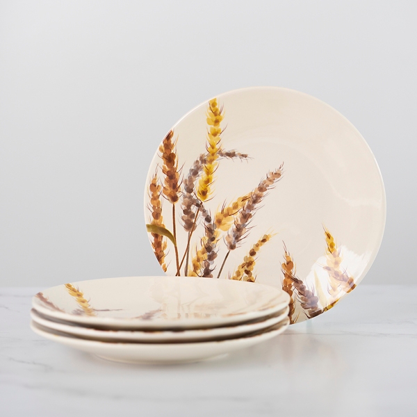 Harvest Wheat Dinner Plates, Set of 4 Kirklands Home